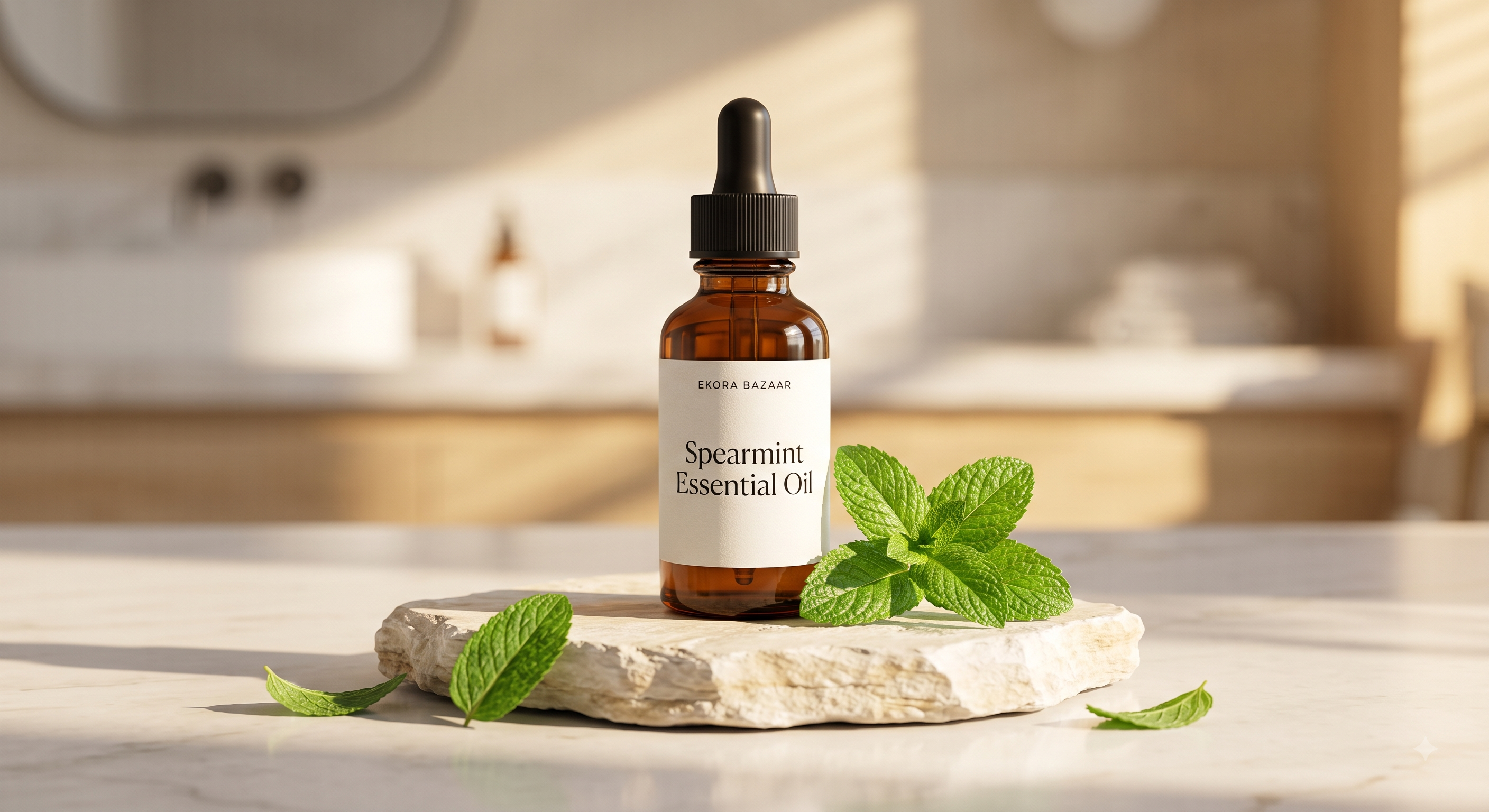 SPEARMINT ESSENTIAL OIL – 100% PURE, NATURAL & UNDILUTED OIL FOR SKIN CARE & HAIR CARE